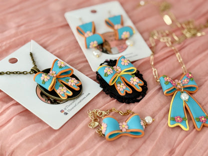 Vintage Blue Bow Collection