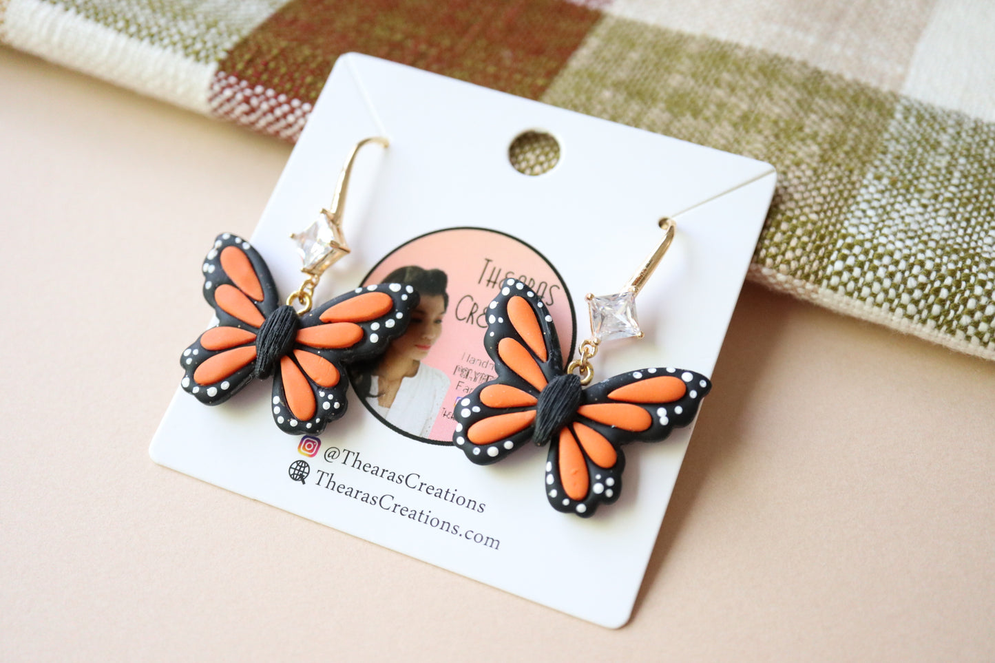 Monarch Butterfly Hooks