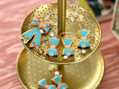 Vintage Blue Bow Collection