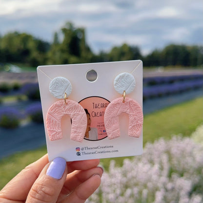 Peach Arches Earrings