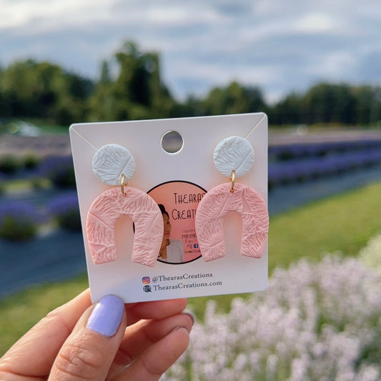 Peach Arches Earrings