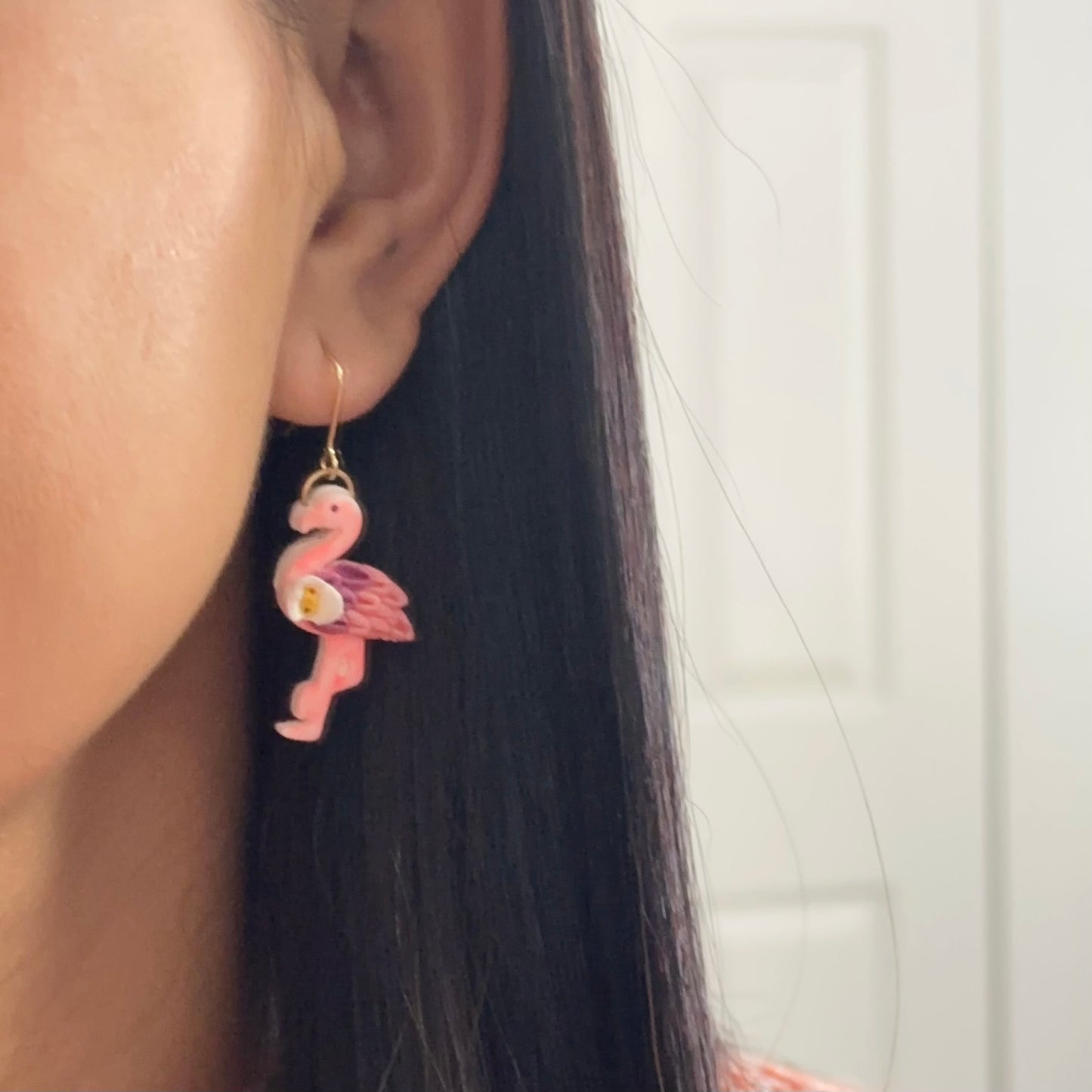 Flamingo Earring Hooks ￼