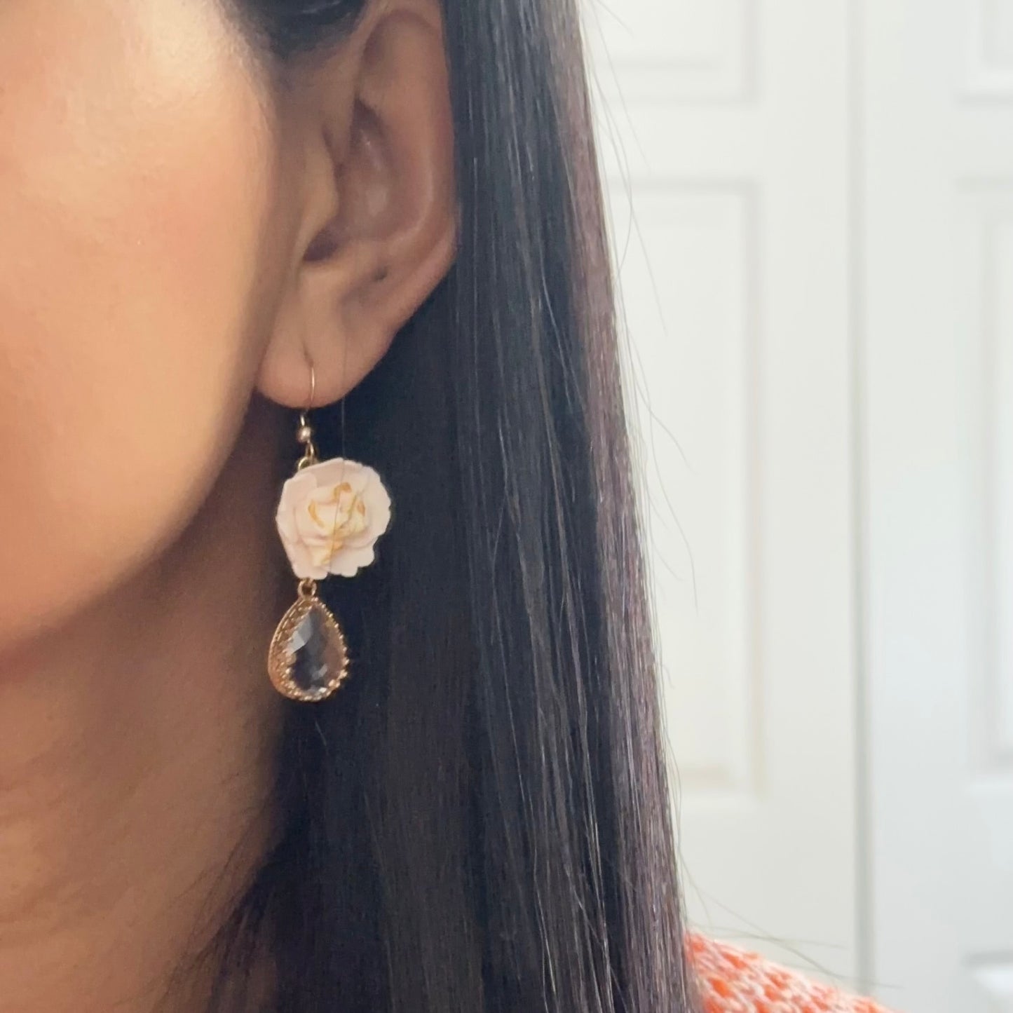 Cali’s Peony Earrings