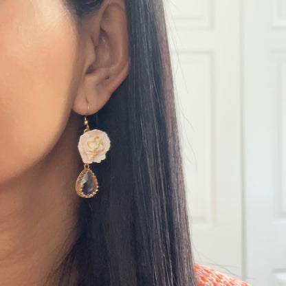 Cali’s Peony Earrings