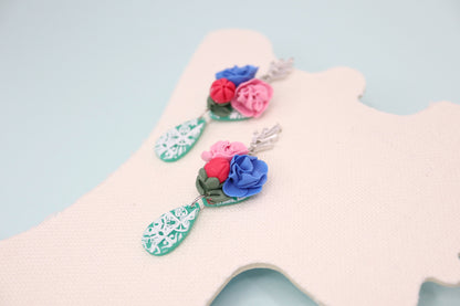 Sage’s Peony Earrings