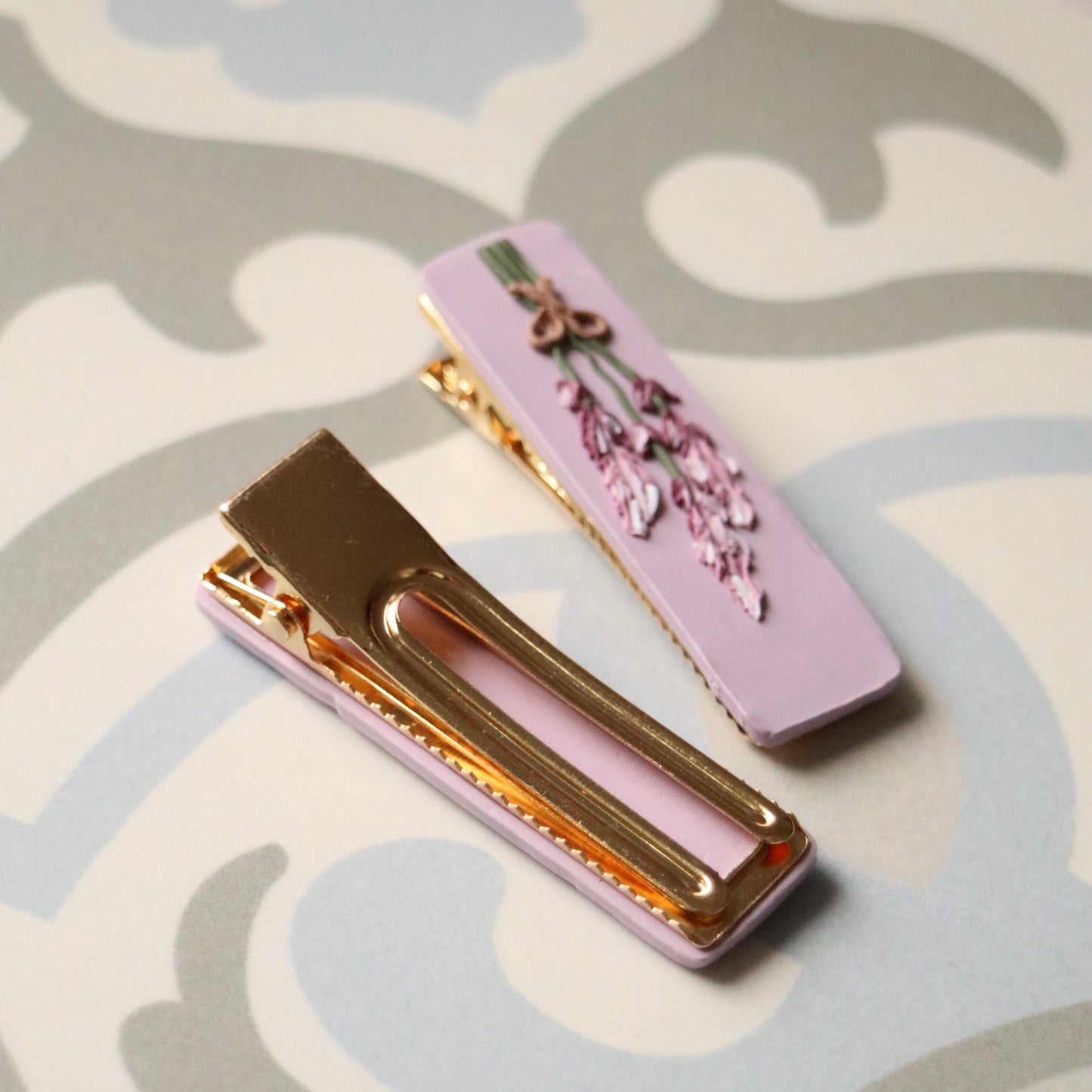 Lavender Hair barrette -Last one!