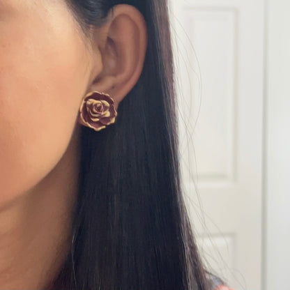 Peony Studs