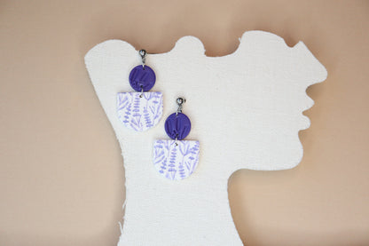 Lulu Lavender Earrings