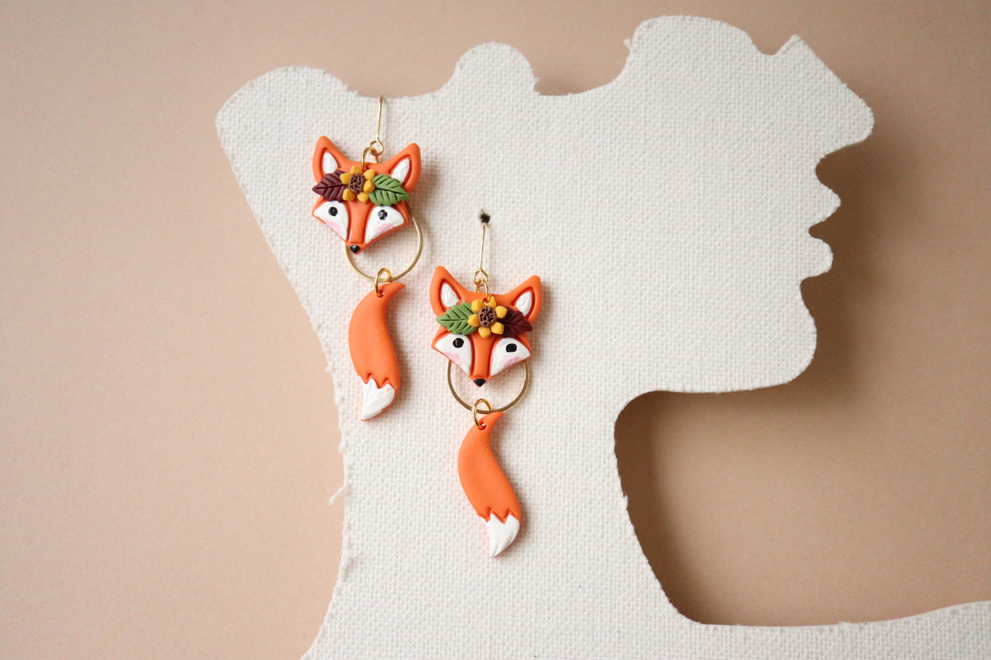 Fall Fox 🦊 Earrings