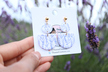 Lulu Lavender Earrings