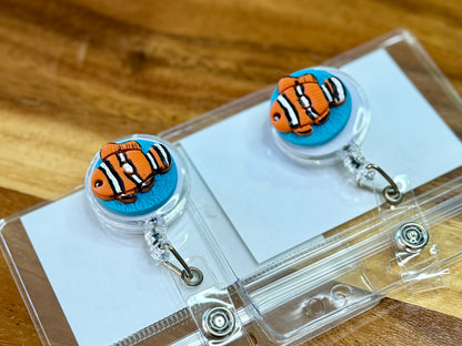 Clownfish (Nemo) Name Badge Holder