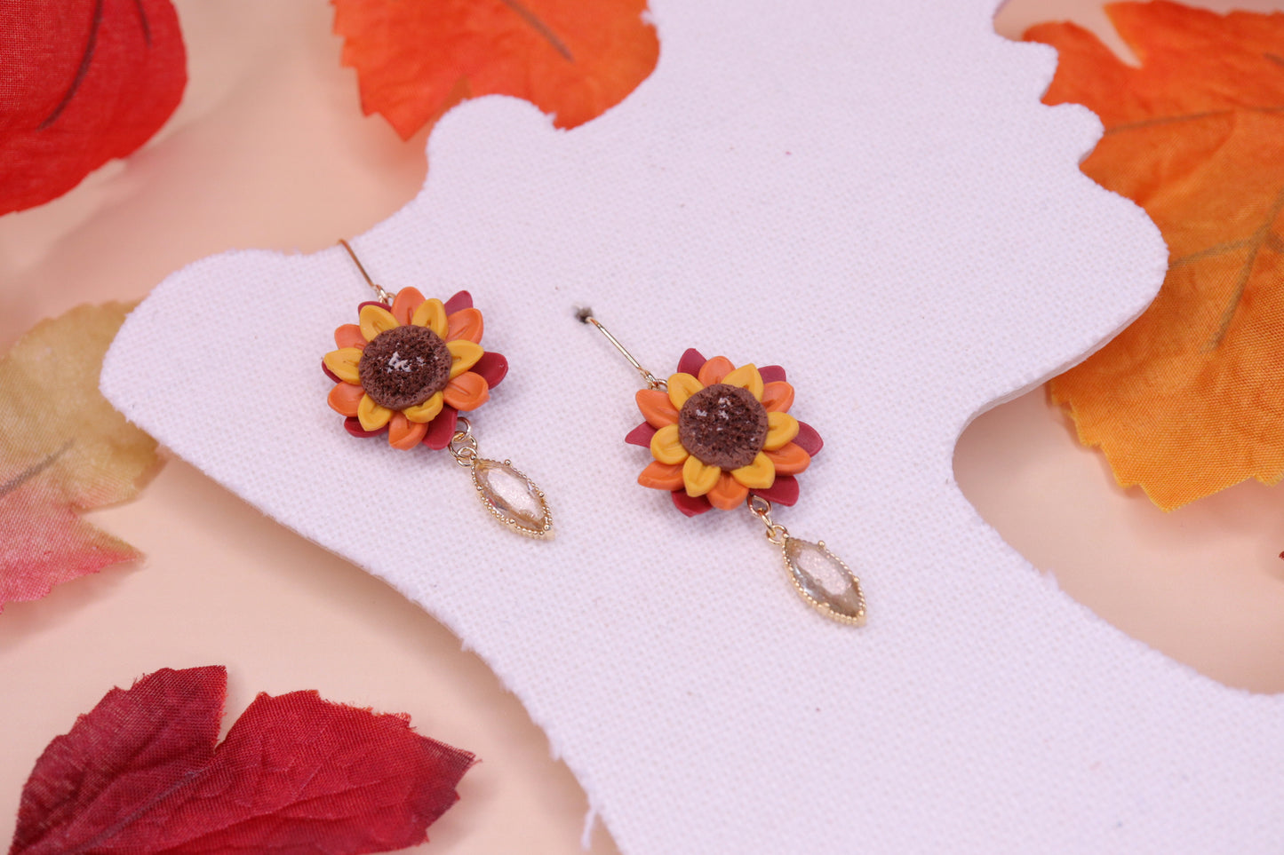 Fall Trio Color Flower *Last Pair*