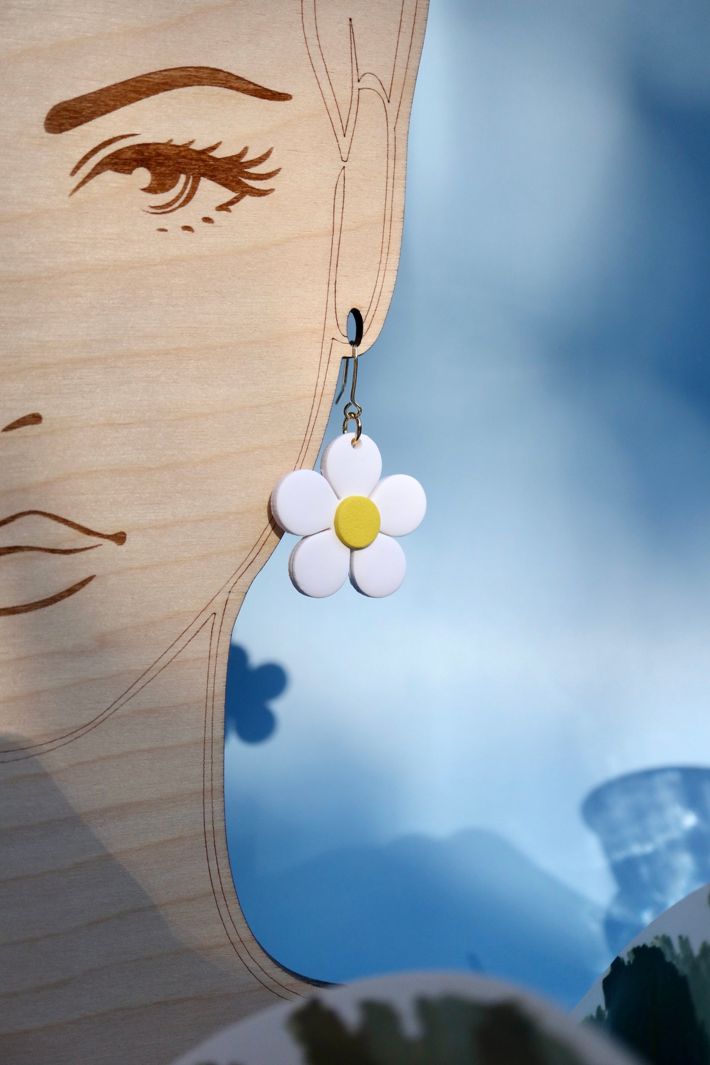 Statement Daisy Earrings