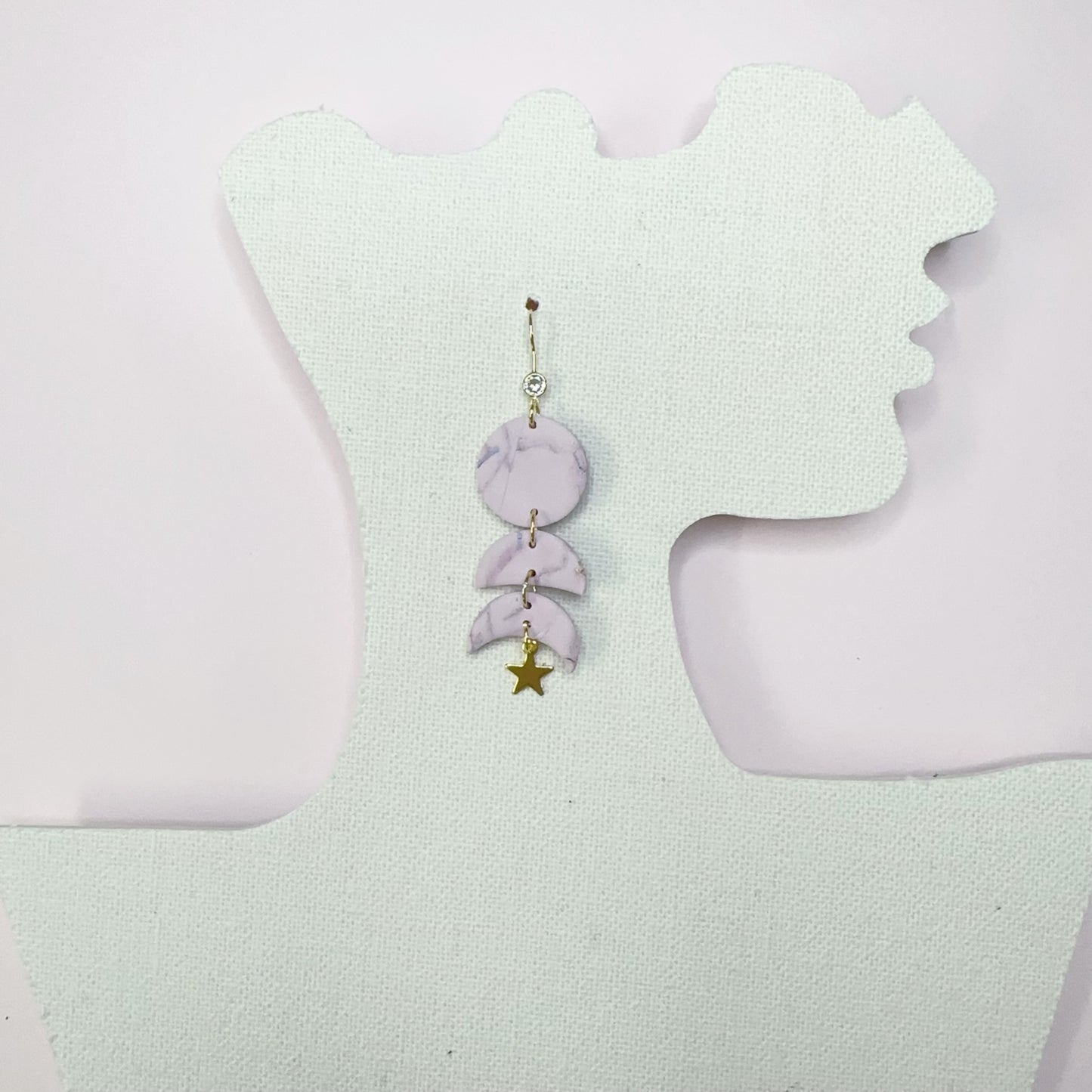 Colleen moon phases earrings