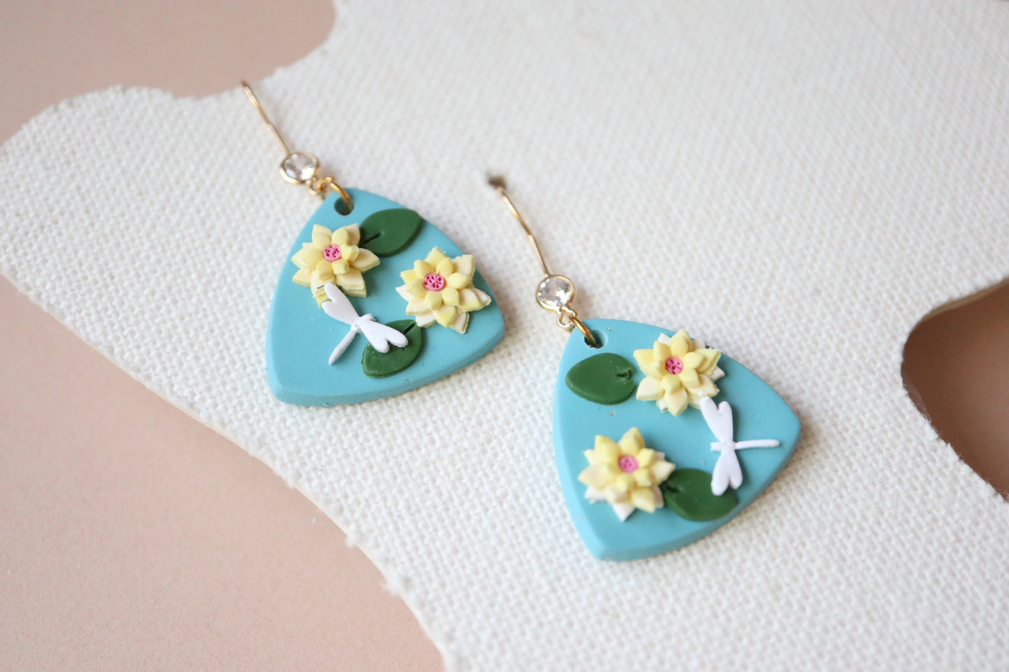 Water Lilies Earrings