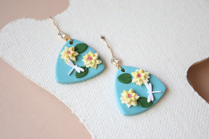 Water Lilies Earrings