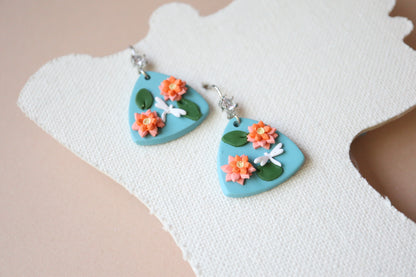 Water Lilies Earrings