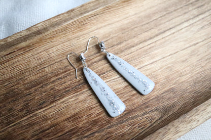 Tanya Silver Hook Earrings