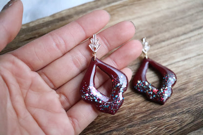 Date Night Wine Earrings