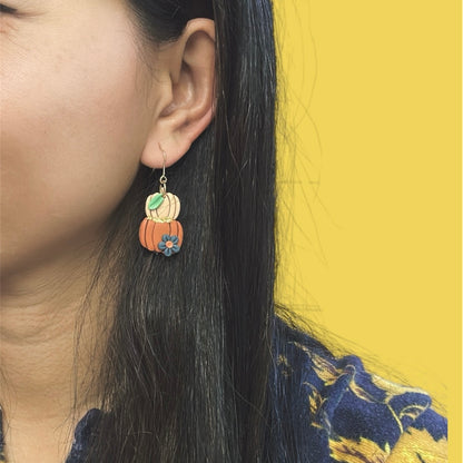 Indie Pumpkin Earrings *Last Pair*