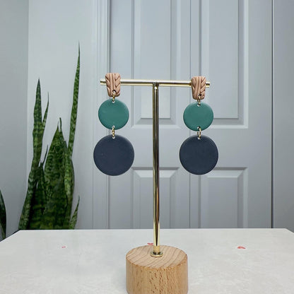Costal Calm Polymer Clay Earrings