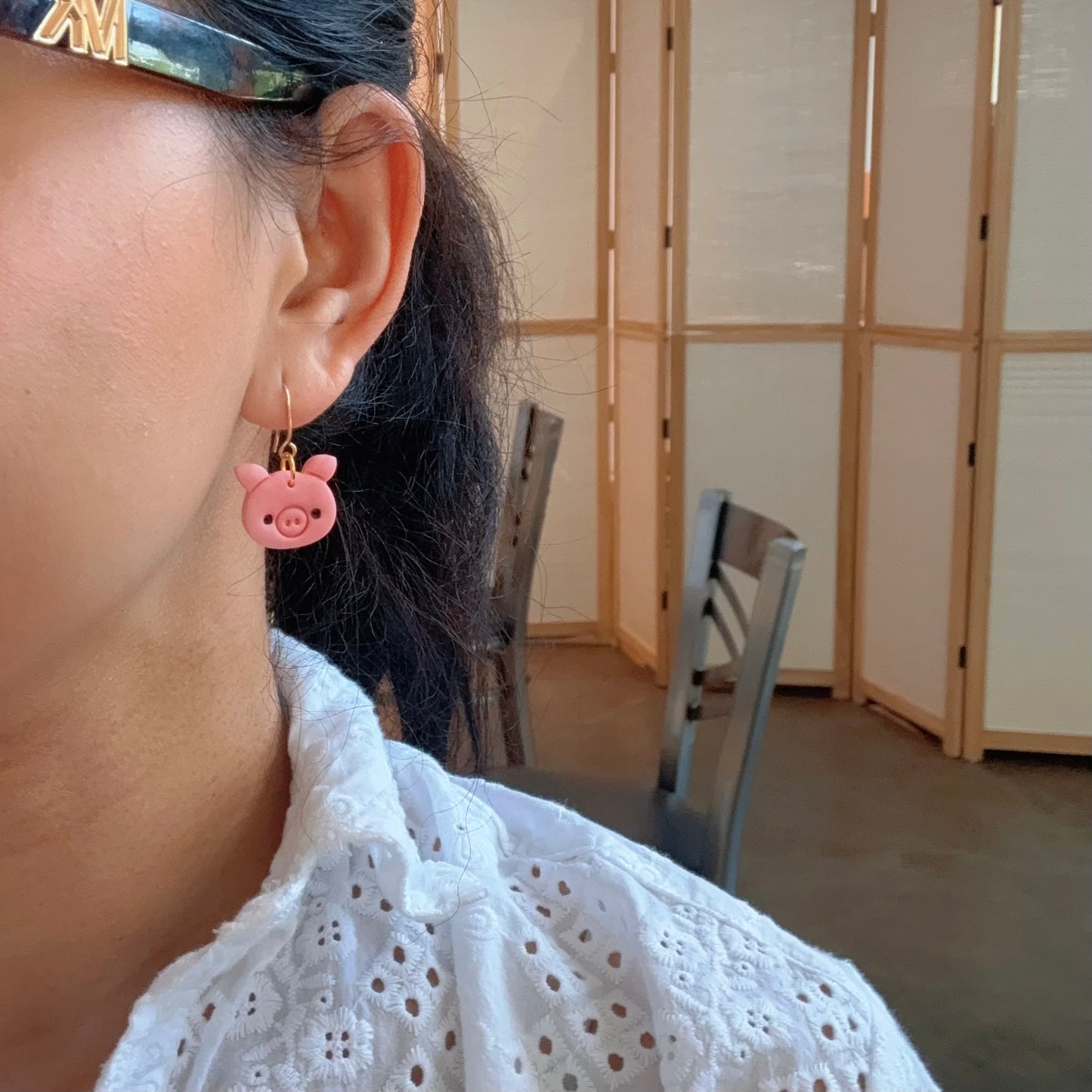 Pig 🐷 earrings and bracelets