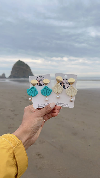Oregon Seashells with Pearls