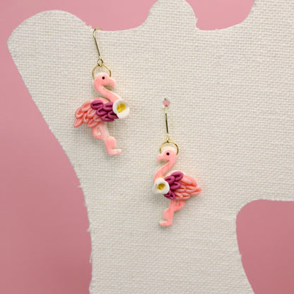 Flamingo Earring Hooks ￼
