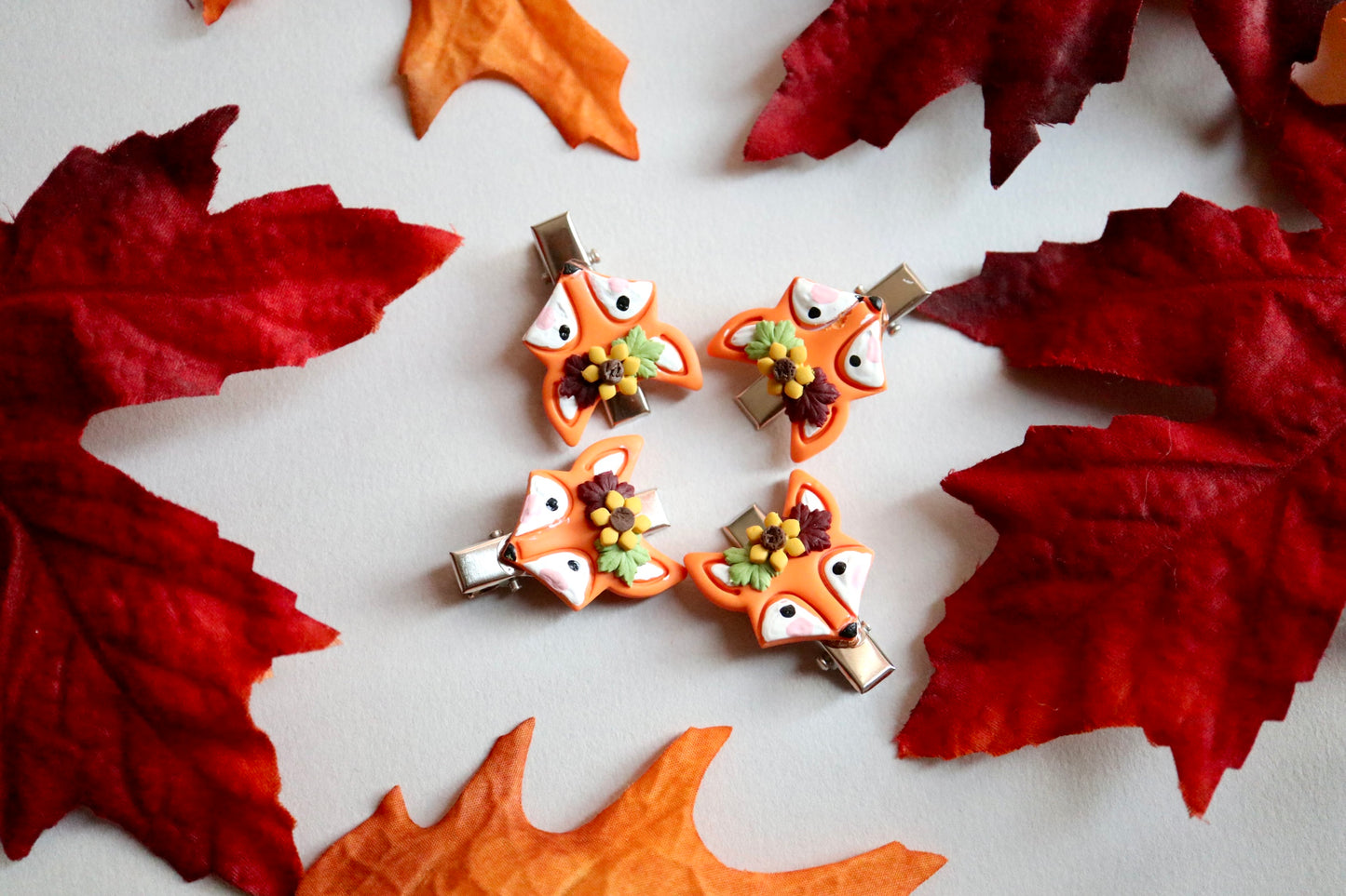 Fox 🦊 Small Hair Clip.