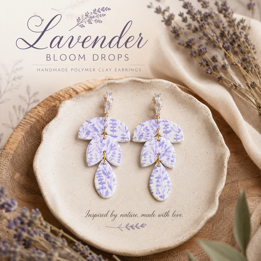 Bonita Lavender Earrings