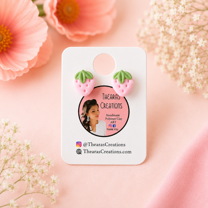 Mini strawberry studs