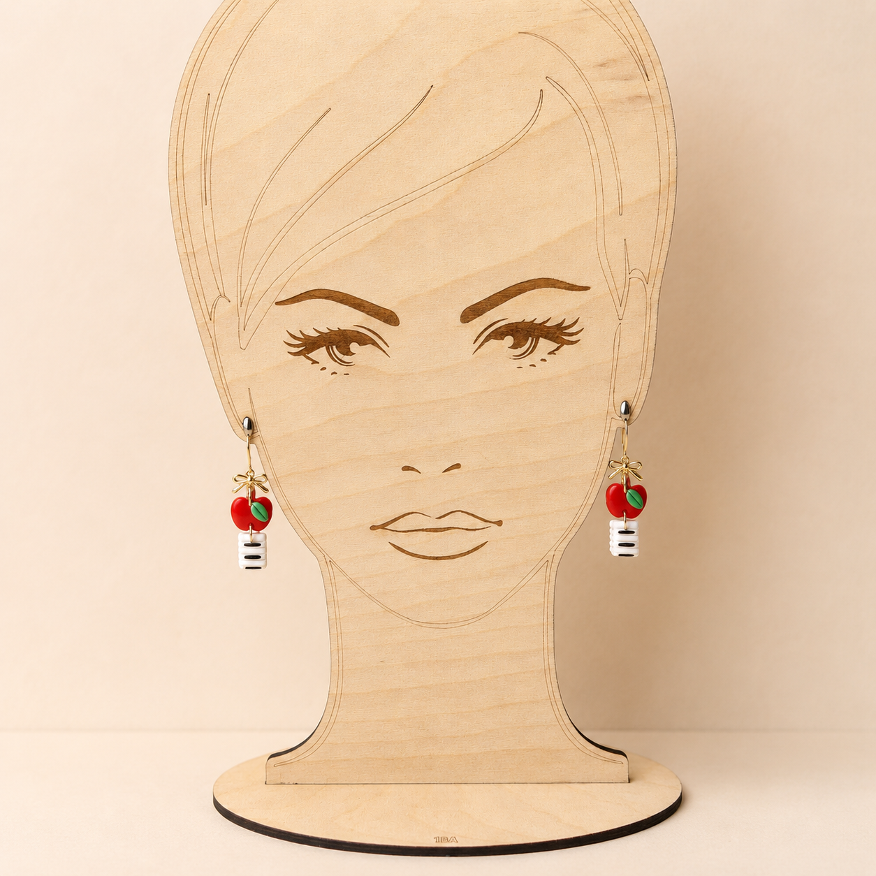 Grade Apple Earrings