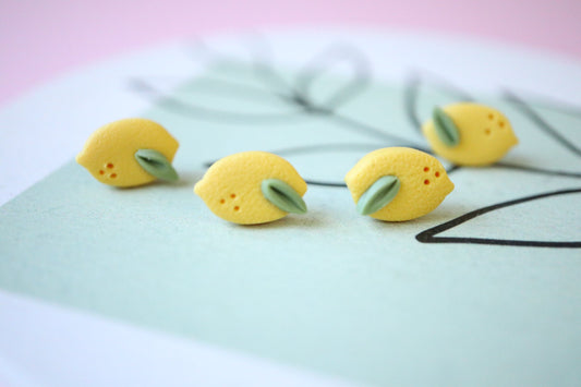 Mini Lemon 🍋 Studs