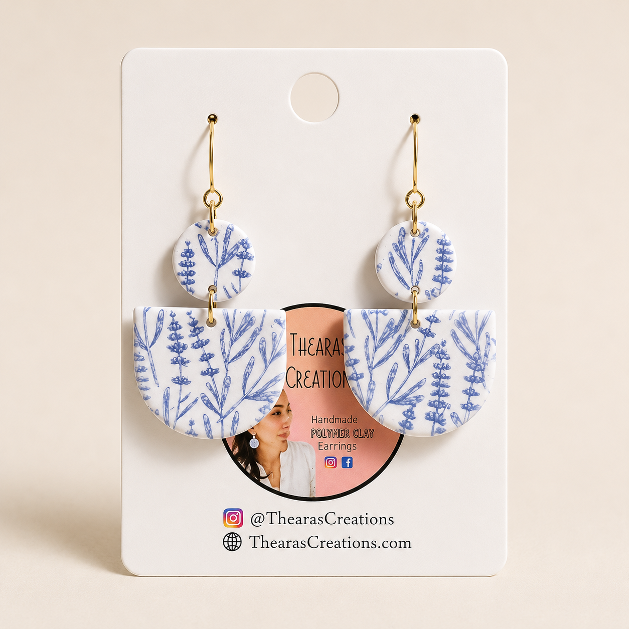 Blue Lavender Hooks