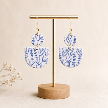 Blue Lavender Hooks