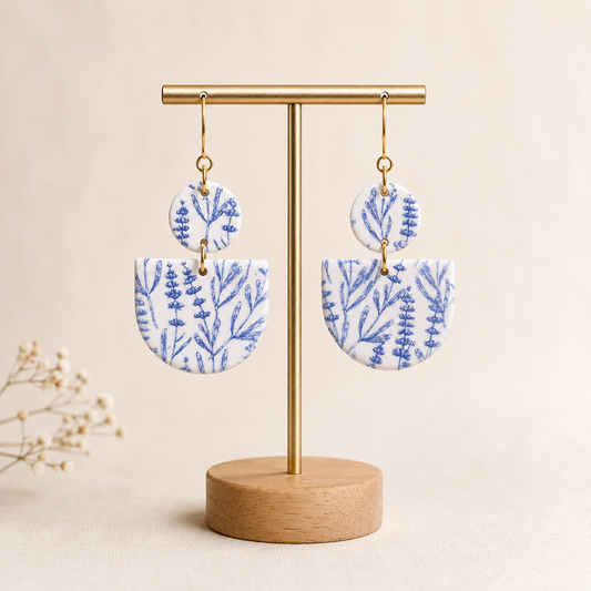 Blue Lavender Hooks