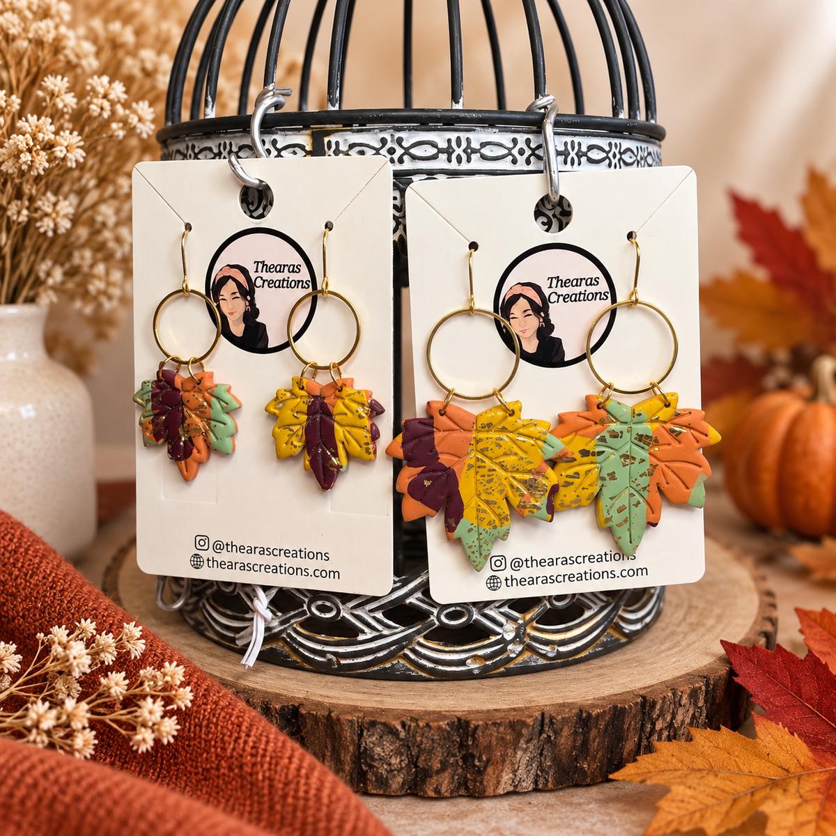 Maple Leaves Earrings