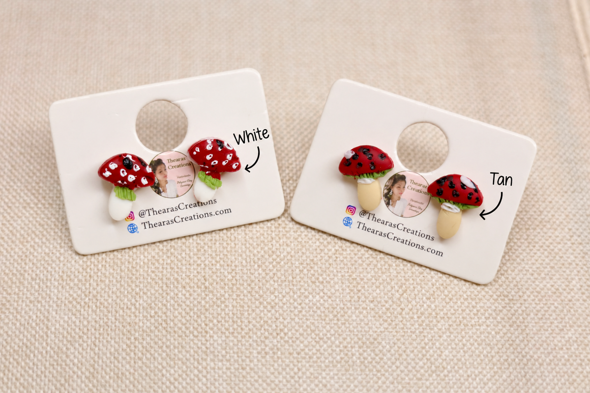 Tiny mushroom 🍄 studs