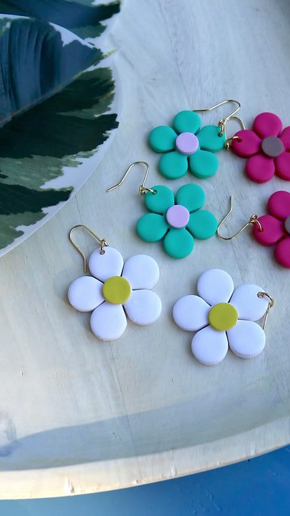 Statement Daisy Earrings