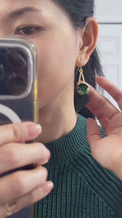 Succulents Earrings